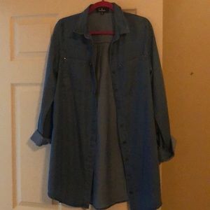 Dress Lulus hidden button down